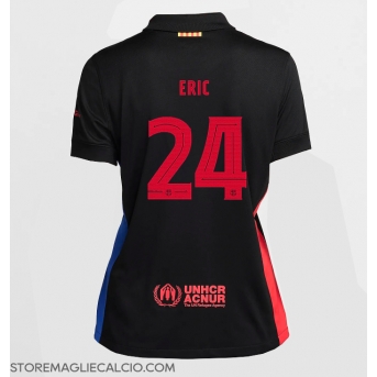 Barcelona Eric Garcia #24 Maglia Gara Trasferta Repliche 2024-25 Donna Maniche Corte